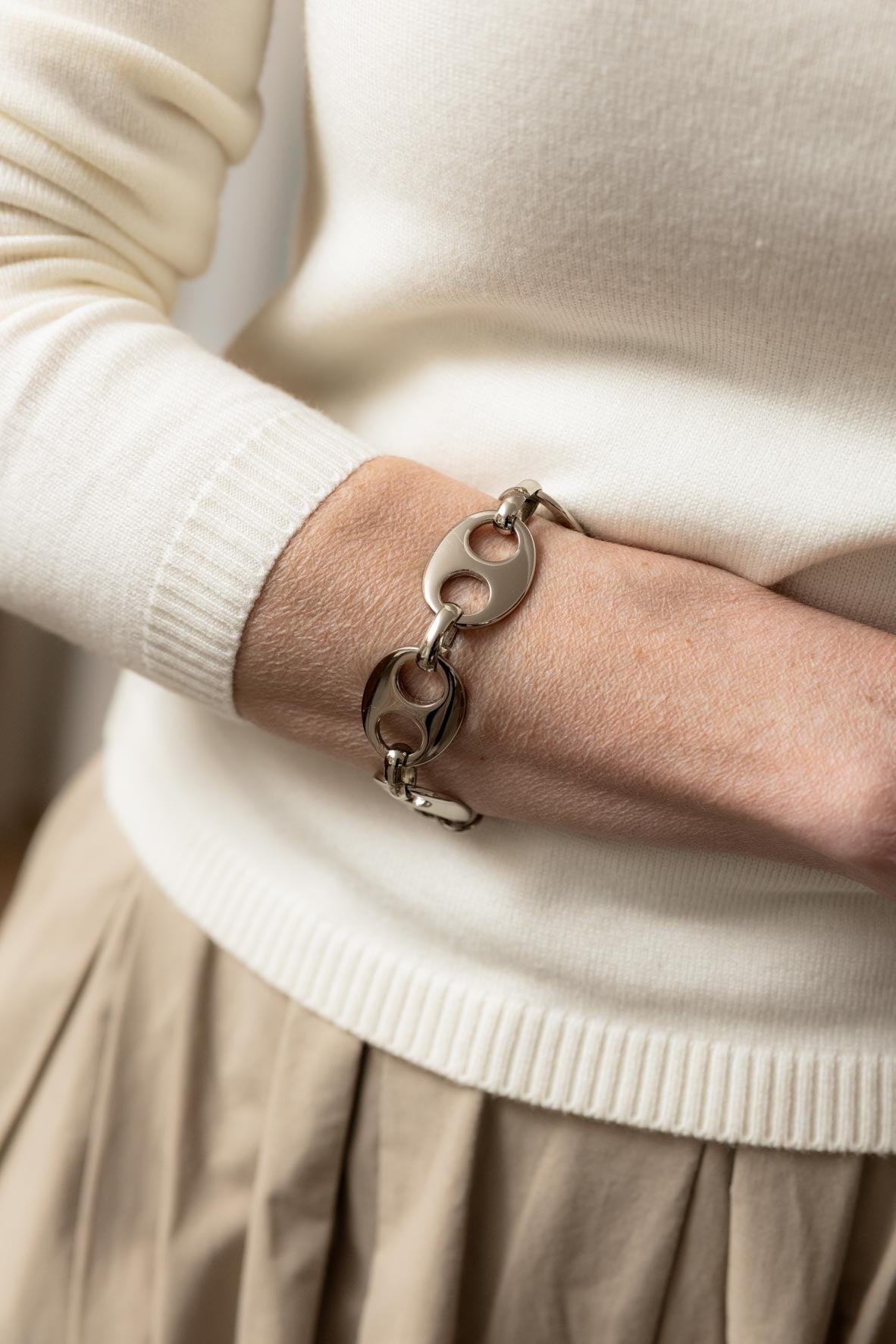 Bracelete Gucci Prata