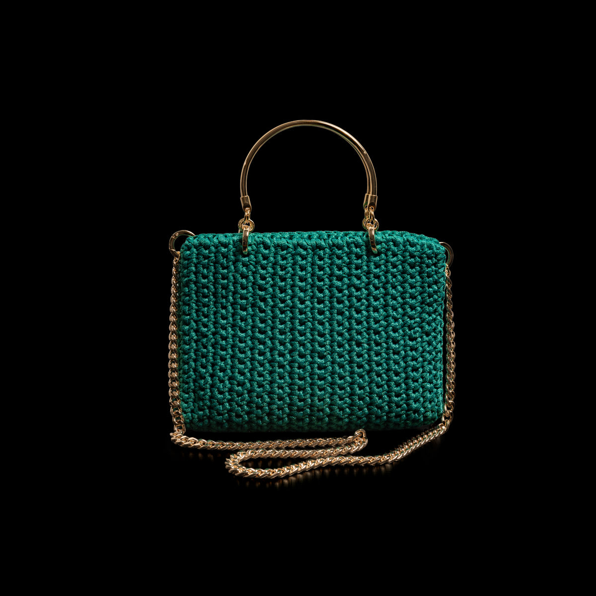 Clutch Crochet Lady
