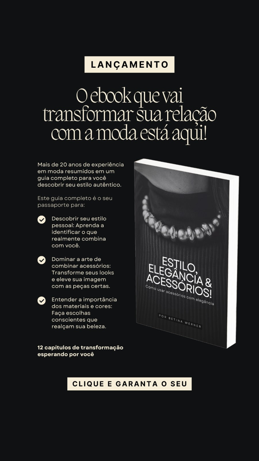 Ebook Estilo, elegância e acessórios