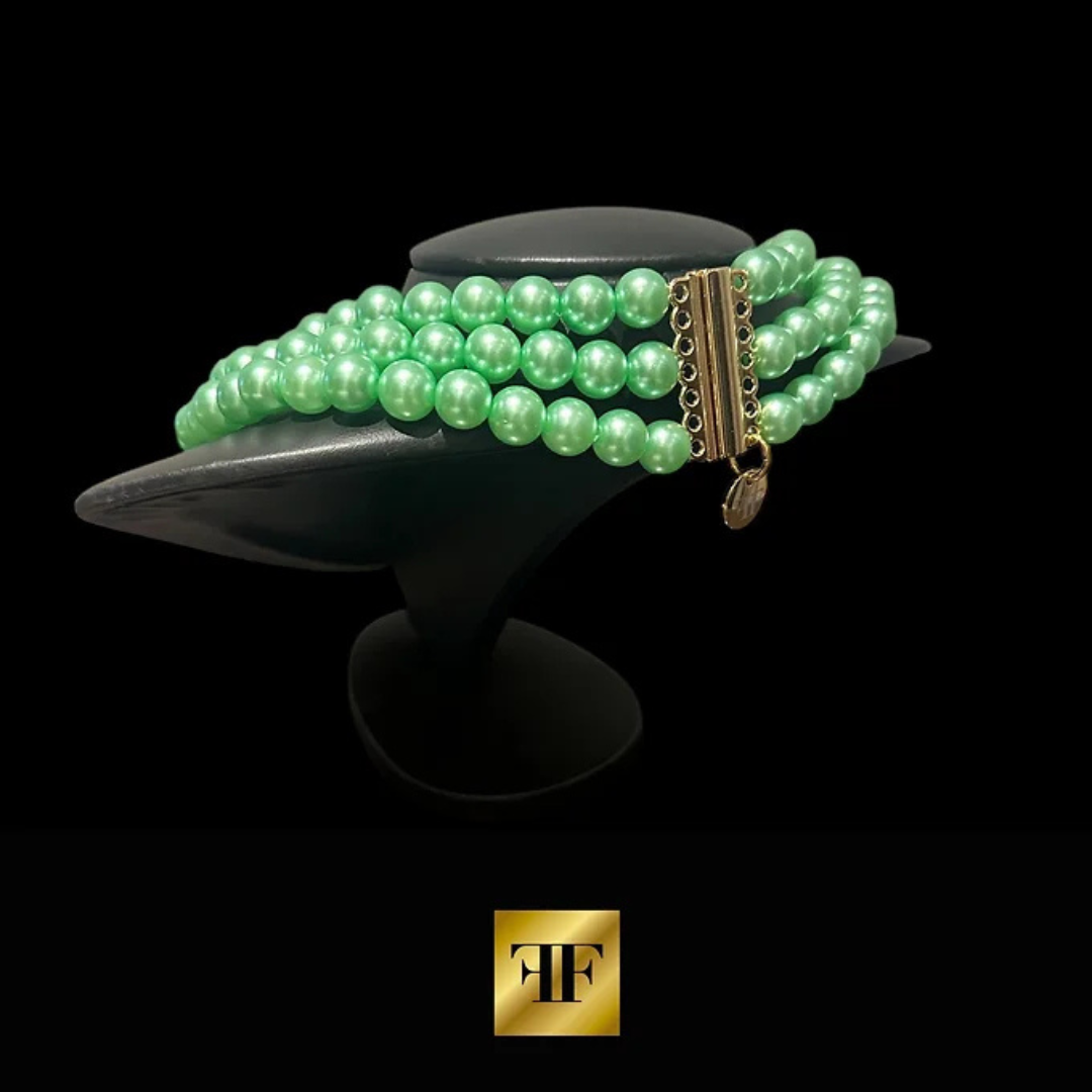 Colar Les Infinis Vert
