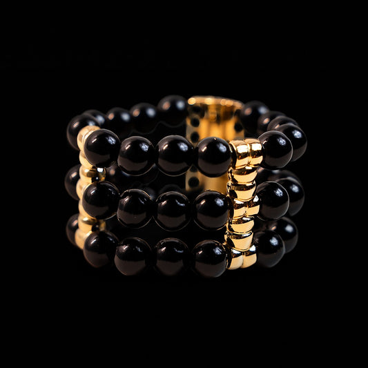 Bracelete Les Infinis Noir