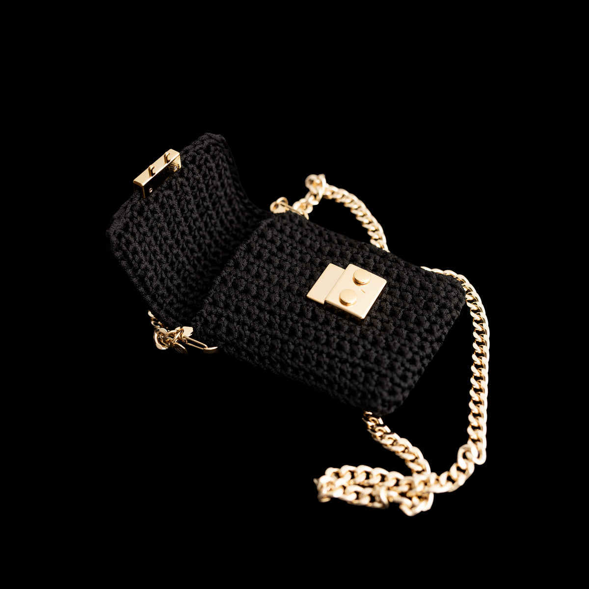 Bolsa Porta Celular Tiracolo Preta