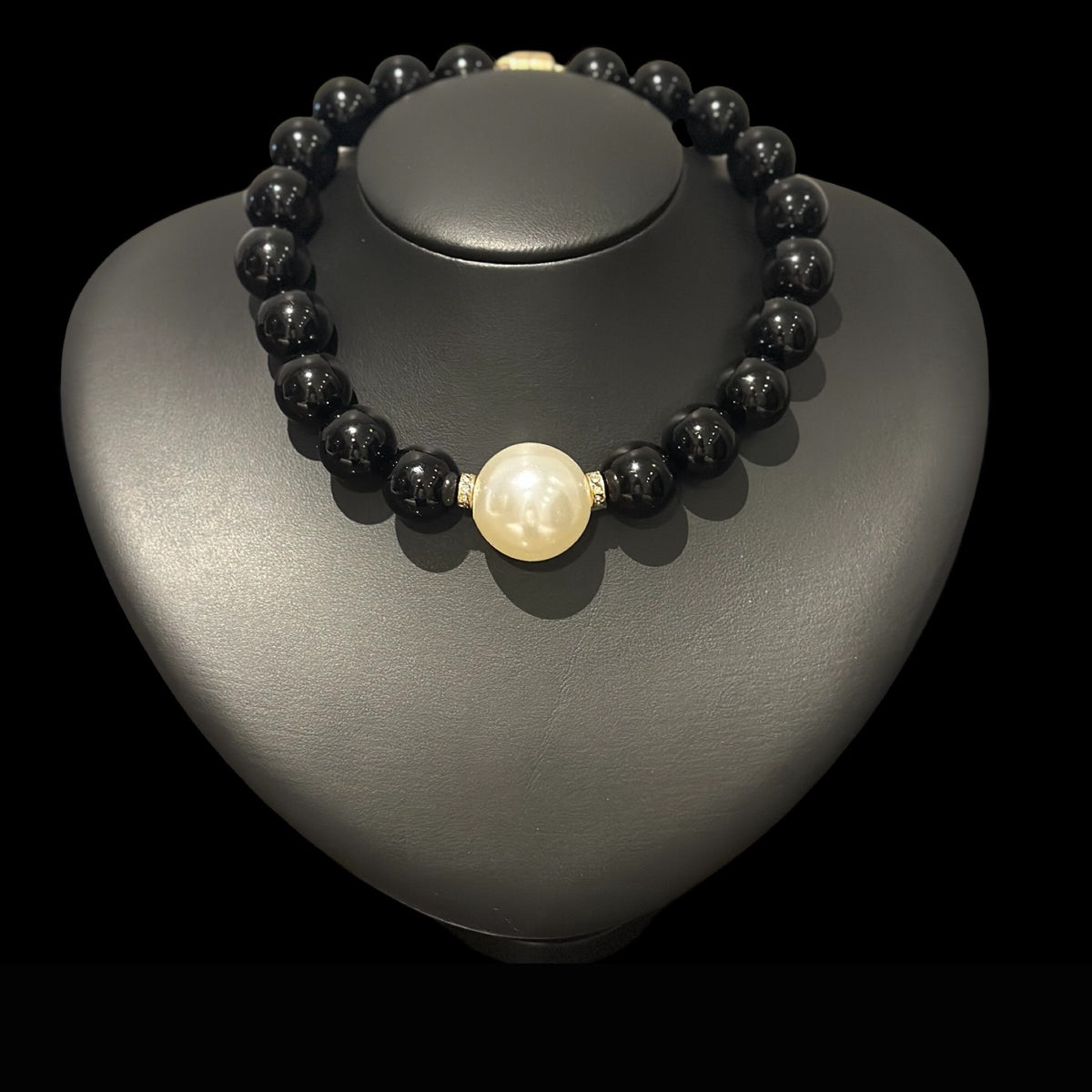 Colar Couture Noir