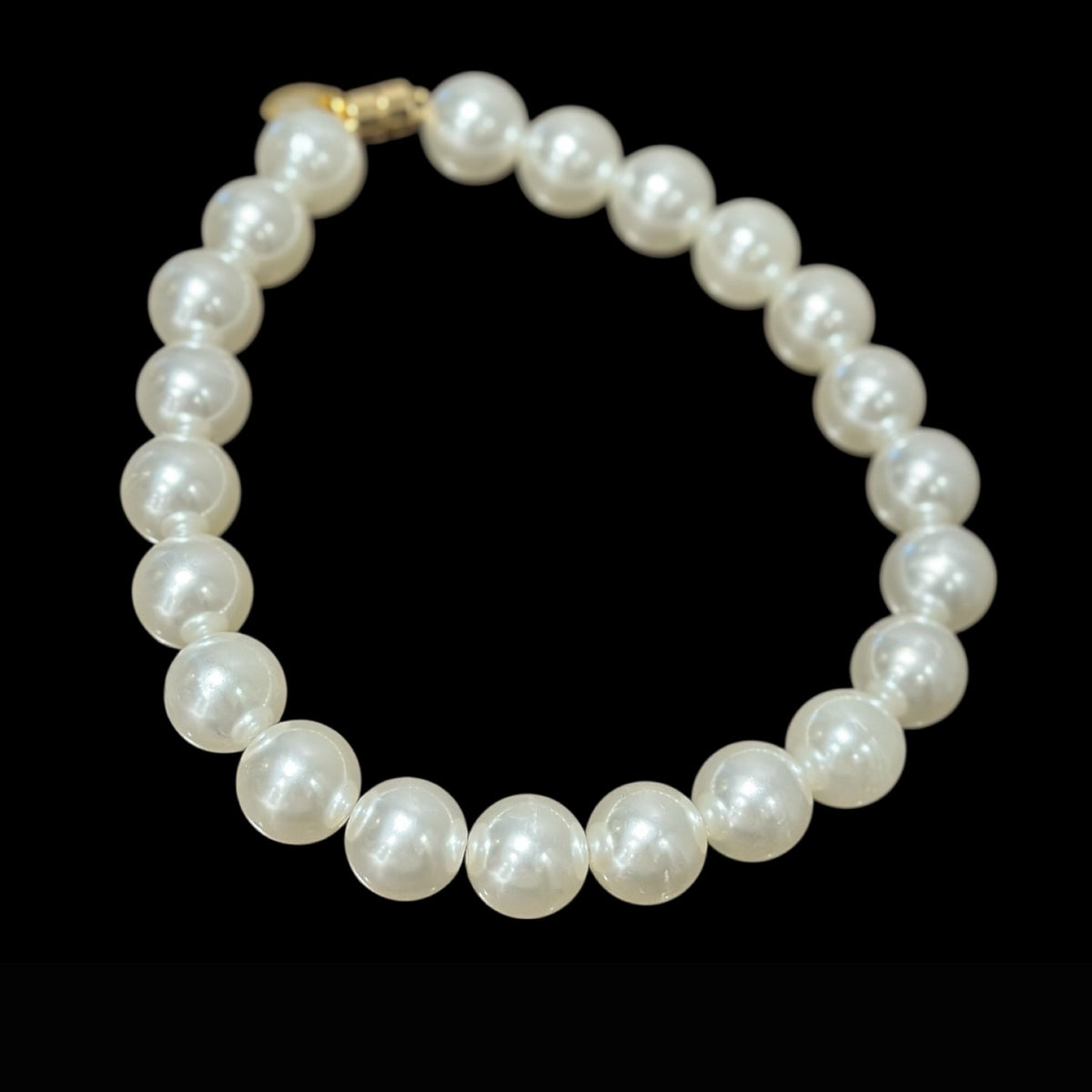 Colar Chanel Blanc