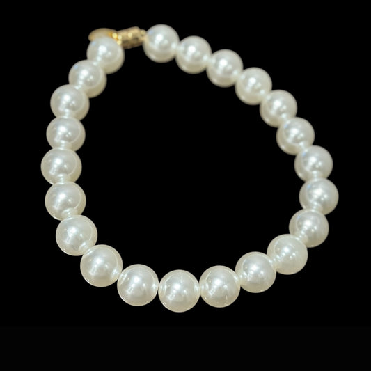 Colar Chanel Blanc