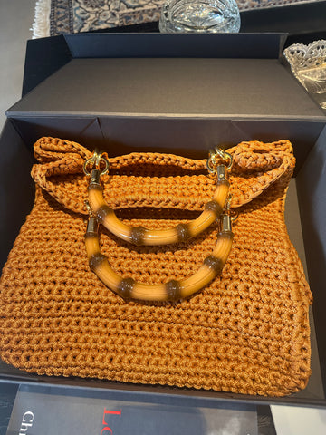 Bolsa Crochet Tote Bambu