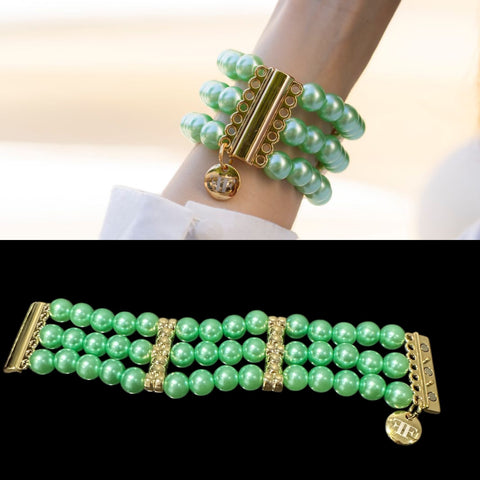 Bracelete Les Infinis Vert